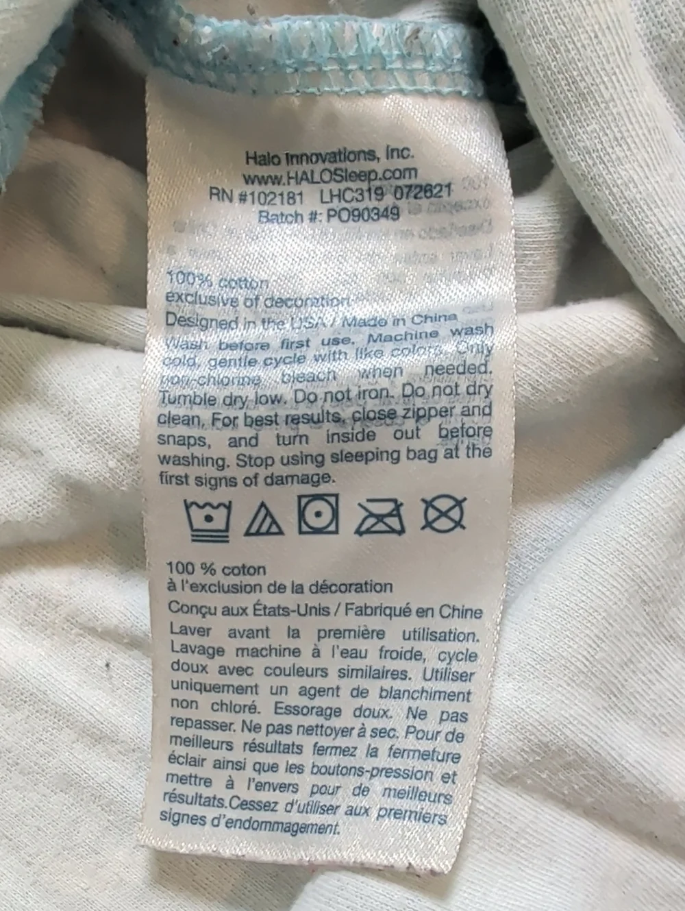 Halo Cotton Walker Sleep Sack